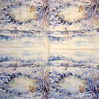 100 Winterlandschaft - 3-lagig (100)